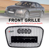 2012-2015 Audi A6 C7 S6 RS6-stijl honingraat voorbumpergrille Grill algemeen