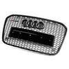 2012-2015 Audi A6 C7 S6 RS6 Style Honeycomb Front Bumper Grille Grill Generic