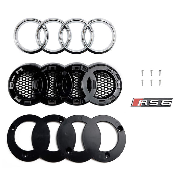 2012–2015 Audi A6 C7 S6 RS6 Style Waben-Frontstoßstangengrill, generisch