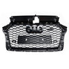 2017-2019 Audi A3 S3 8V RS3 Style Black Honeycomb Mesh Front Bumper Grille Generic