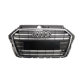 2017-2019 Audi A3 S3 Front Bumper Grille Grill Chrome 8V3853651 8V3853651B