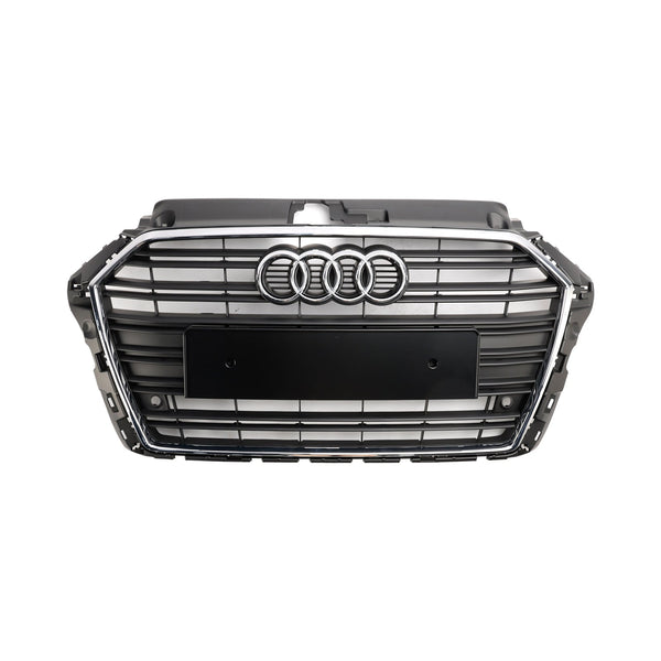 2017-2019 Audi A3 S3 Front Bumper Grille Grill Chrome 8V3853651 8V3853651B