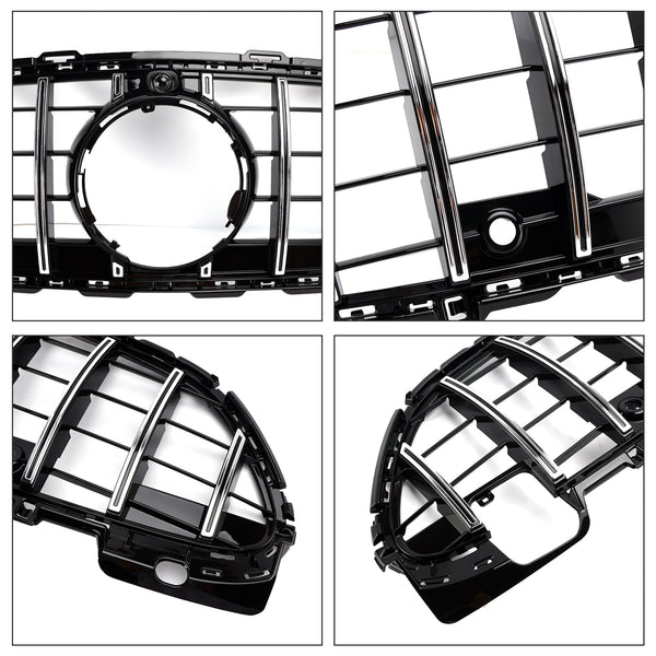 06.2021-2023 Mercedes Benz W206 S206 GTR-stil forkofangergrill med kamera