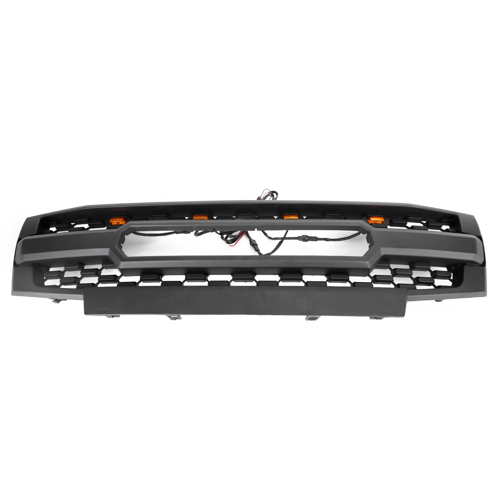 Sostituzione griglia paraurti anteriore nera Nissan Frontier 2009-2016 con luci a LED