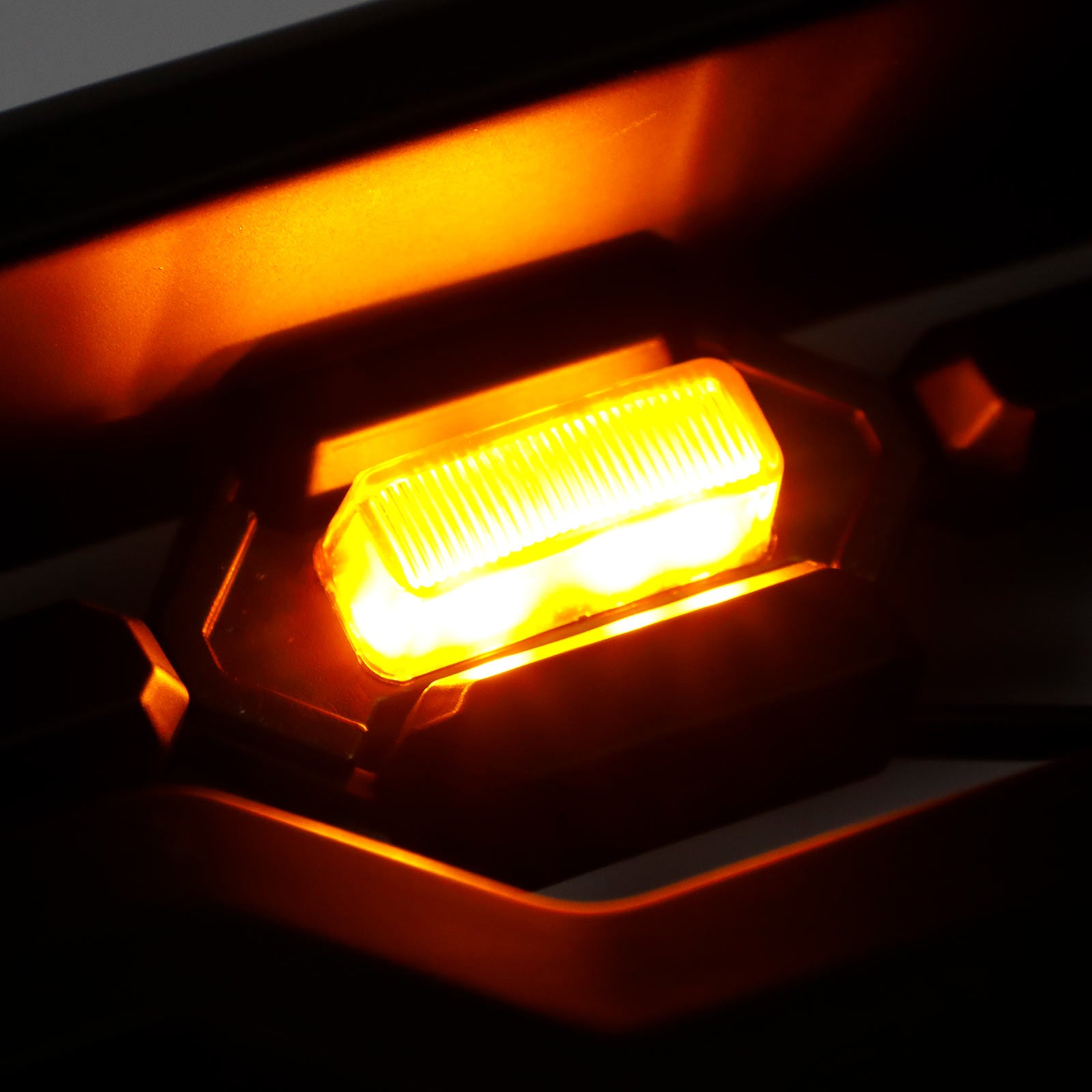 Sostituzione griglia paraurti anteriore nera Nissan Frontier 2009-2016 con luci a LED
