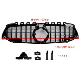 2019-2023 Mercedes-Benz A-CLASS W177 GT-Style Front Bumper Grille Generic