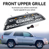 2006-2009 Toyota 4Runner TRD PRO Style Front Bumper Grill Black Grille W/LED