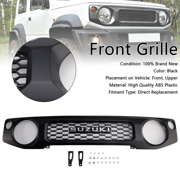2019-2023 Suzuki Jimny JB64 JB74 Černý voštinový přední nárazník Gril 9911C78R00ZSCS Generic