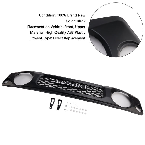 2019-2023 Suzuki Jimny JB64 JB74 Černý voštinový přední nárazník Gril 9911C78R00ZSCS Generic