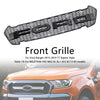 2015-2019 Ford Ranger T7 Matte Black Front Bumper Grill Grille w/LED Generic