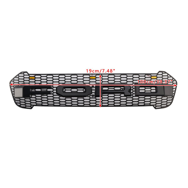 2019-2023 Ford Ranger T8 Raptor Style Front Bumper Grill Grill w/LED Generic
