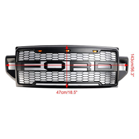 2021-2023 Ford F250 F350 F550 Super Duty Raptor Style Front Bumper Grille