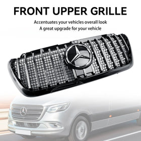 Benz 2018.02-2023 Sprinter W907 W910 Grille de pare-chocs avant style GTR A9108852600 générique