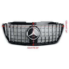 2018.02-2023 Benz SprinterW907W910 GTR-stijl voorbumperrooster Grille A9108852600 Generiek