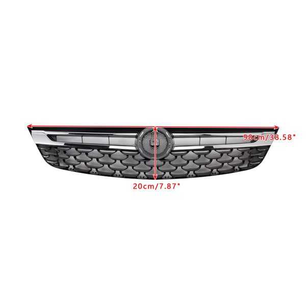 Svart krom foran støtfanger Grill Grill Passer Vauxhall Astra K 2015-2019 ansiktsløftning