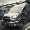 Ersatz-Frontstoßstangengrill für Ford Transit 150 250 350 2020–2024, mattschwarzer Grill