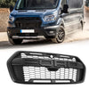 Ford Transit 150 250 350 2020-2024 främre stötfångargrill ersättning mattsvart grill