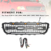 1999-2003 Ford F150 W/Rejilla de parachoques frontal negra mate LED tipo panal genérica