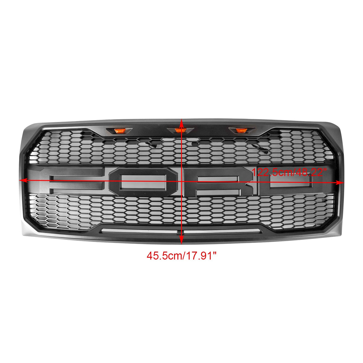 2009-2014 Ford F150 Raptor Style Raptor Style Front Bumper Grille Gril ...