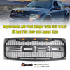 Parrilla de parachoques delantero estilo Raptor negro Ford F150 2009-2014 con LED genérico