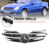 Benz 1998-2004 R170 SLK320 SLK230 SLK200 SLK-Class Front Bumper Grill Grille 521999696H