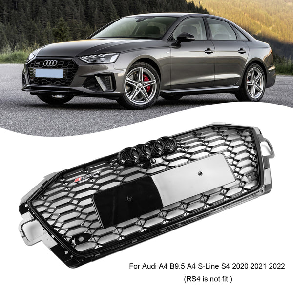 2020-2022 Audi A4 B9.5 A4 S-Line S4 RS4 Style Front Bumper Grill Grille 8W0853651D Generic