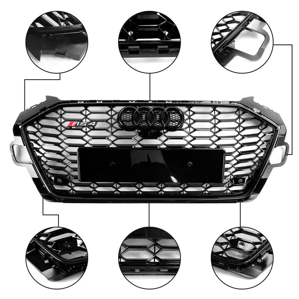 2020–2022 Audi A4 B9.5 A4 S-Line S4 RS4 Style Frontstoßstangengrill 8W0853651D Generic