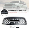 2008-2018 Toyota Sequoia Front Bumper Grill Matte Black Grille With Led Lights