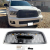 2008-2018 Toyota Sequoia Front Bumper Grill Matte Black Grille With Led Lights