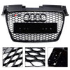 2006-2014 Audi TT TTS Noir brillant Style RS Grille avant en nid d'abeille Générique