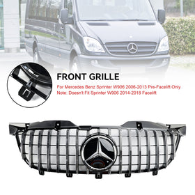 Benz Sprinter W906 2006–2013 vor dem Facelift, Frontstoßstangengrill, generisch