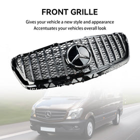 2014-2018 Mercedes Benz SprinterW906 Ansiktslyftning Främre stötfångare Grill Grill Generic