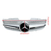 2007-2008 Mercedes R230 SL550 SL600 1 Fin Star Paraurti anteriore Griglia superiore Generico