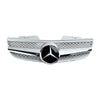 2007-2008 Mercedes R230 SL550 SL600 1 Fin Star Parachoques delantero Parrilla superior Genérico