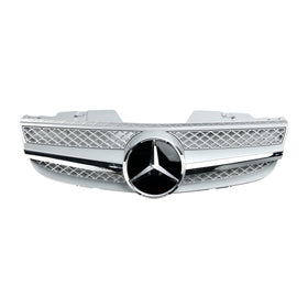 2007-2008 Mercedes R230 SL550 SL600 1 fenstjärna främre stötfångare övre grill Generic