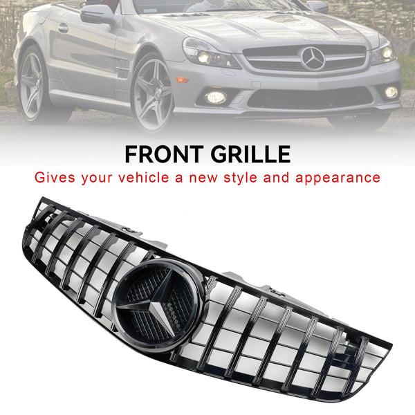 2009-2012 Benz Classe SL R230 SL550 SL600 Grille supérieure de pare-chocs avant générique