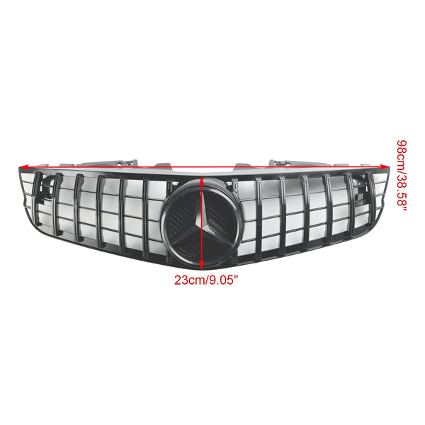 2009-2012 Mercedes SL-Class R230 SL550 SL600 Front Bumper Upper Grill Generic