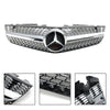 2009-2012 Benz R230 SL550 SL600 Diamond främre stötfångare övre grill Generic