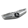 2009-2012 Benz R230 SL550 SL600 Diamond främre stötfångare övre grill Generic