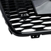 2016-2018 Audi A7 C7 S7 Facelift RS7-stijl Honingraat voorbumpergrille Grill Zwart Generiek