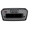 2016-2018 Audi A7 C7 S7 Facelift RS7-stijl Honingraat voorbumpergrille Grill Zwart Generiek