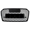 2016-2018 Audi A7 C7 S7 Facelift RS7 Style Honeycomb Front Bumper Grille Grill Black Generic