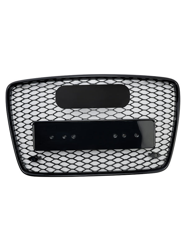 2005-2015 Audi Q7 SQ7 Gloss Preto Amortecedor Dianteiro Radiador Ventilador Malha Grade Grill Genérico