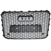 2005-2015 Audi Q7 SQ7 Gloss Black Front Bumper Radiator Vent Mesh Grille Grill