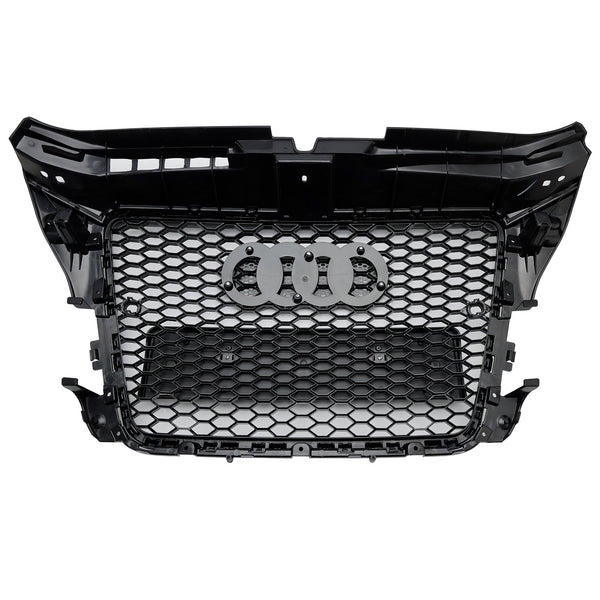 2008-2013 Audi A3 8P RS3 Style Grille de pare-chocs avant en nid d'abeille générique