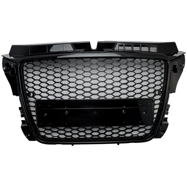 2008-2013 Audi A3 8P RS3-stijl honingraat voorbumpergrille Grill algemeen