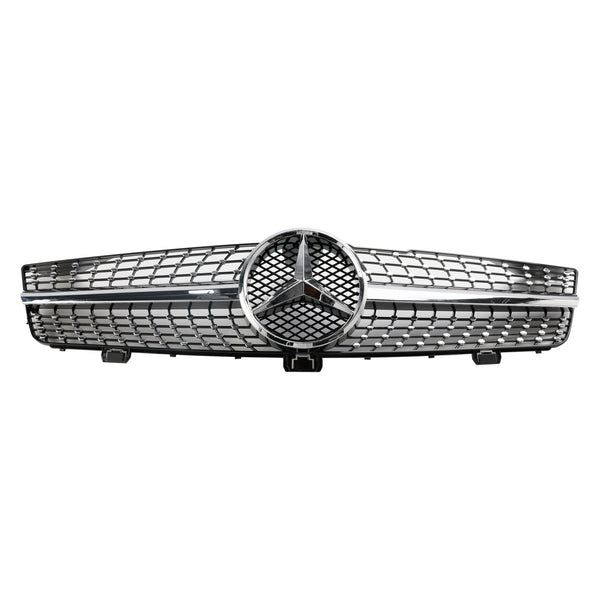 2008-2010 Mercedes Benz CLS-Class W219 C219 Diamond Front Radiator Grille Grill