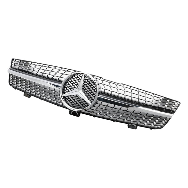 2008-2010 Mercedes Benz CLS-klassW219 C219 Diamond främre kylargrill Generisk