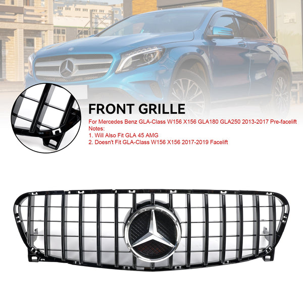 2013-2017 Mercedes Benz GLA-Class W156 GLA45 Front Radiator Grille Grill A1568801200