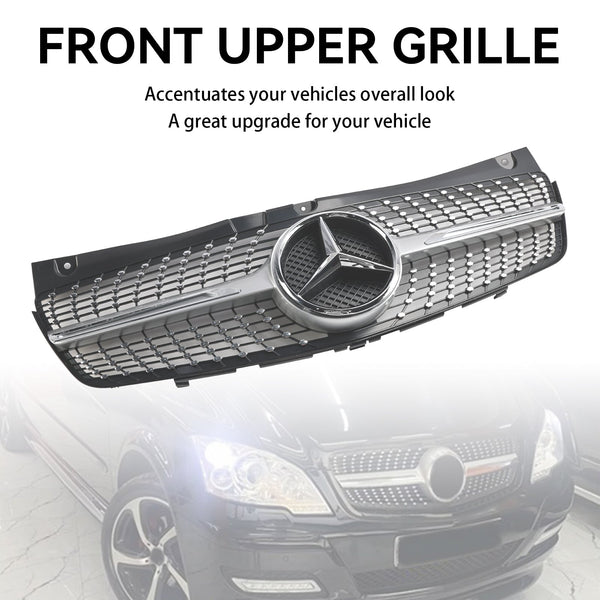 2011-2014 Mercedes Benz V-Class Viano W639 Diamond Front Bumper Grille